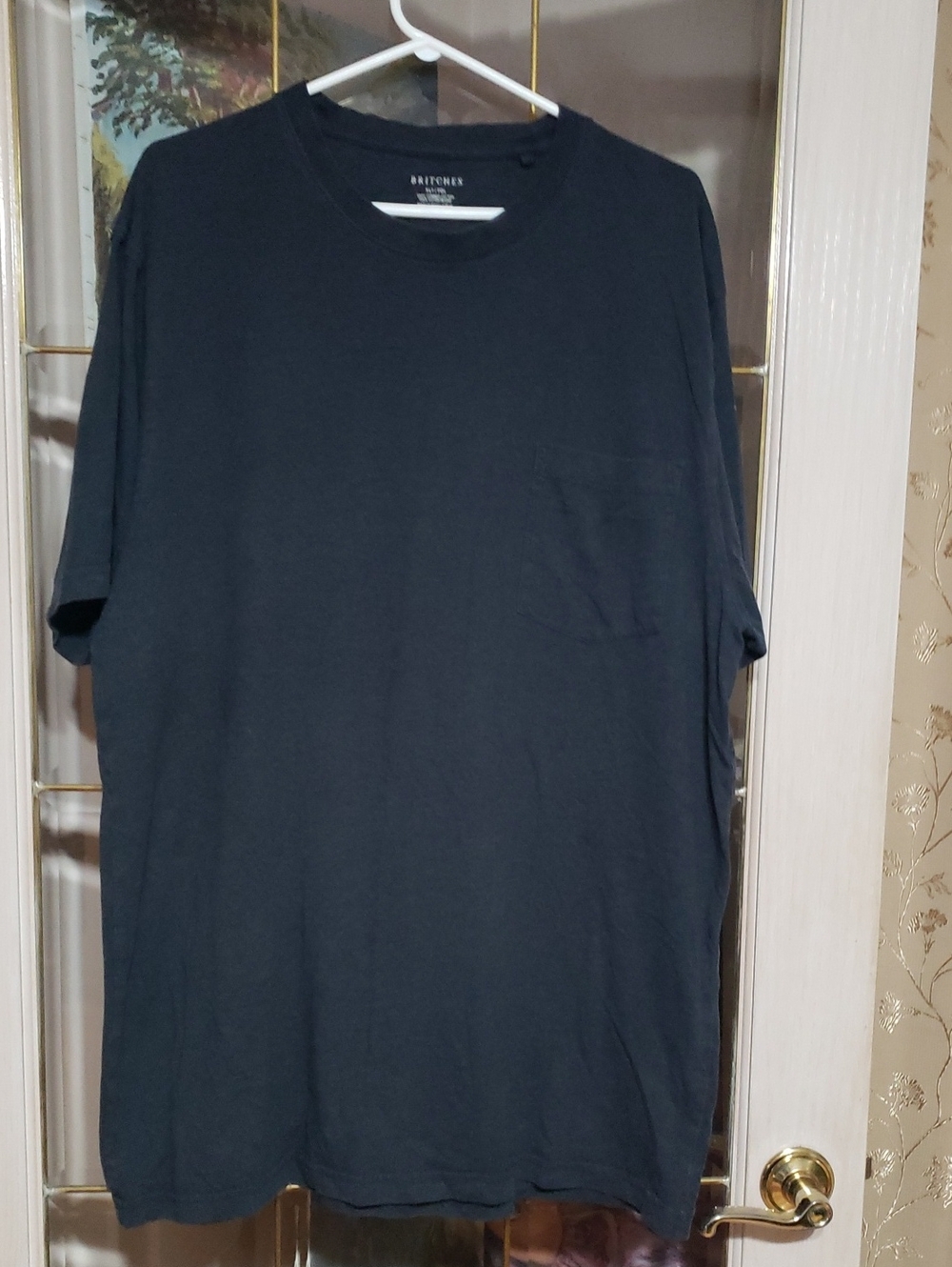 Britches Ultimate Crew Neck Pocket Tee, SIZE XTL